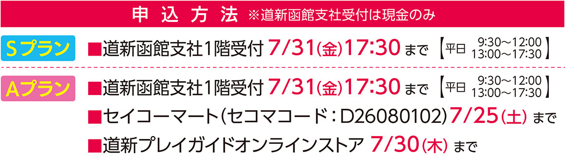 申込方法